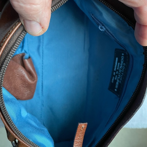 EUC COUTURE DONALD J PLINER HANDBAG. Brown. Leather - Picture 9 of 13